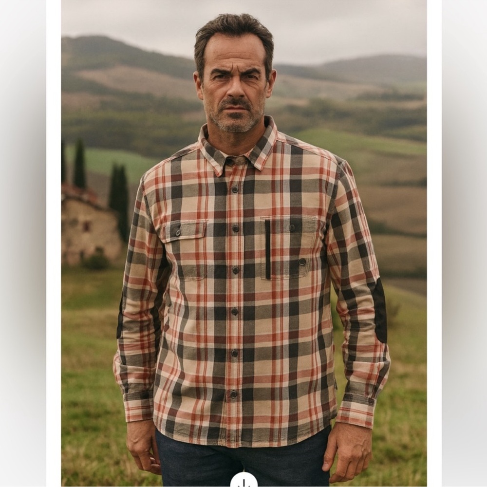 Plaid shirt size XXL Wranger ATG collab Burberry like plaid collab price firm!